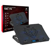 Base P/ Notebook Gamer C3Tech NBC-70BK, 15.6", 6x Fans, USB 2.0, Preto