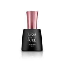 Base p/unhas risque diamond gel top coat