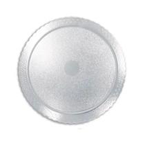 Base para Bolo Cake Board Redondo - Com 10 un Cor do pacote:Prata - 28cm