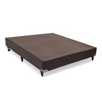 Base para Cama Box Casal Cori VI Marrom