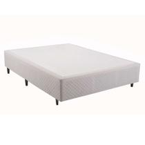 Base para Cama Box Casal Idea (28x138x188) Branca