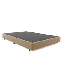Base para Cama Box Casal Torvi Suede (35x138x188) Bege