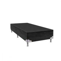Base para Cama Box de Solteiro 88x188x28 Sued Preto Portobel