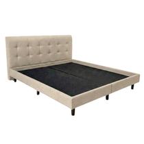 Base para Cama Box Japonesa Tatame Montessoriana Queen Com Cabeceira para Casal