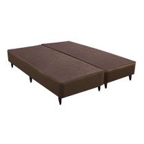 Base para Cama Box Queen Linen (23x158x198) Marrom - Ortobom