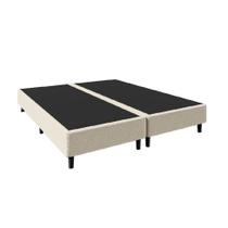 Base para Cama Box Queen Stella (40x158x198) Bege