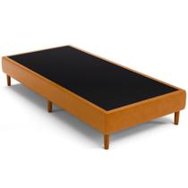 Base Para Cama Box Solteiro 88cm Sleep W01 material sintético Whisky - Lyam Decor
