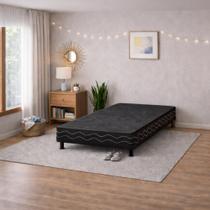 Base Para Cama Box Solteiro Bordada Universal 188x88 Bacetto Base Para Cama Box Solteiro Bordada Universal 188x88 Bacetto