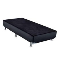 Base para Cama Box Solteiro Cori II Preta - Ortobom Base para Cama Box Solteiro Cori II Preta - Ortobom