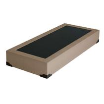 Base para Cama Box Solteiro Joe Suede (36x88x188) Bege