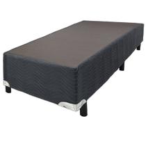 Base para Cama Box Solteiro Sommier Camurça 79x198x30 Ortobom