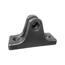 Base Para Capota Náutica 7/8" Furo Cor Preta