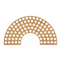 Base para Cesto de Crochê Woodplan Arco Íris em Mdf 24cm