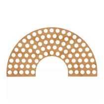 Base para Cesto de Crochê Woodplan Arco Íris em MDF 24cm