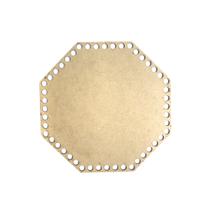 Base para Cesto de Crochê Woodplan Oitavada em MDF 20cm
