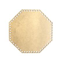 Base para Cesto de Crochê Woodplan Oitavada em MDF 25cm