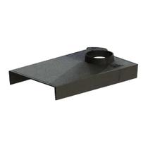 Base para Chaminé em Ferro Fundido 28x54,5x6cm Base para Chaminé em Ferro Fundido 28x54,5x6cm