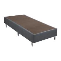 Base Para Colchão Meio Casal / Solteirão Sommier Camurça cinza Ortobom 108x198x025 Base Para Colchão Meio Casal / Solteirão Sommier Camurça cinza Ortobom 108x198x025