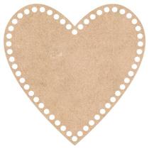 Base Para Crochê Coração