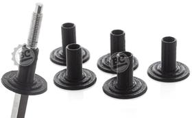Base para Estante de Prato D-Tuner Cymbal Sleeve Kit com com 5 unidades para Rosca 8mm