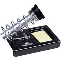 Base Para Ferro De Solda Com Esponja De Limpeza Worker Base Para Ferro De Solda Com Esponja De Limpeza Worker