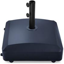 Base para Guarda-Sol Best Choice 56kg Recarregável Móvel Azul Marinho