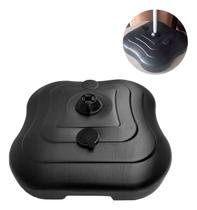 Base para guarda-sol e ombrellone preta 18kg