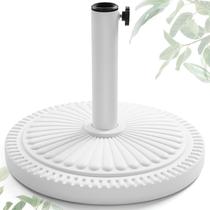 Base para Guarda-Sol FRUITEAM 23 lb 38 cm Redonda Branca