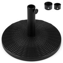 Base para guarda-sol Giantex 9,5 kg preenchida com cimento, padrão rattan Base para guarda-sol Giantex 9,5 kg preenchida com cimento, padrão rattan