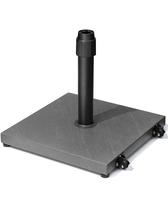 Base para guarda-sol JOINHOM de concreto de 20 kg com rodas Base para guarda-sol JOINHOM de concreto de 20 kg com rodas