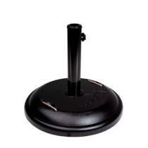 Base Para Guarda Sol Redonda Concreto 22kg Preto - Mor