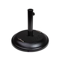 Base para Guarda-Sol Redonda de Concreto 22Kg Preta Base para Guarda-Sol Redonda de Concreto 22Kg Preta