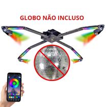 Base Para Kit Discoteca Rgb Deltrônica 4 Canhões Strobo Led Base Para Kit Discoteca Rgb Deltrônica 4 Canhões Strobo Led