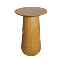 Base Para Mesa Cone em Madeira Tampos 60cm Até 110cm Marrom Base Para Mesa Cone em Madeira Tampos 60cm Até 110cm Marrom