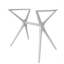 Base para Mesa de Cozinha Retangular Baletto Branca (56x96 cm)