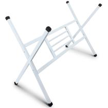 Base Para Mesa De Jantar Branco Tampo Pedra 1,20 X 0,80