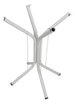 Base Para Mesa De Jantar Isa 75cm Industrial 4 Apoio Granito Marmore Madeira Pé Pernas Cozinha