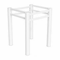 Base Para Mesa De Jantar Quadrada Tubular 75cm Para Tampos De Granito Mármore Vidro Madeira Base Para Mesa De Jantar Quadrada Tubular 75cm Para Tampos De Granito Mármore Vidro Madeira