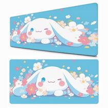 Base para Mesa Gamer Mouse Pad Azul Estampa Fofa de Cachorrinho Kawaii Base para Mesa Gamer Mouse Pad Azul Estampa Fofa de Cachorrinho Kawaii