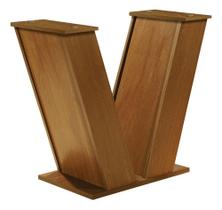 Base para Mesa MDF Formato V Moderna para Tampo 160cm Estrutura Firme Sala Jantar Cozinha Escritório Base para Mesa MDF Formato V Moderna para Tampo 160cm Estrutura Firme Sala Jantar Cozinha Escritório