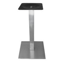 Base para Mesa Quadrada Inox Alpha Prata Base para Mesa Quadrada Inox Alpha Prata