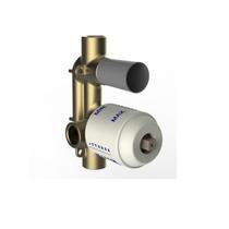 Base para Monocomando de Banheira ou Chuveiro com Desviador Riviera/Noronha Celite Branco
