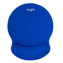 Base Para Mouse Com Apoio Em Gel Bright - Azul Kids Ref. Kmp001