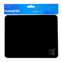 Base Para Mouse Preto 22 x 17,8cm MousePad Anti-Deslizante Alta Qualidade MaxPrint