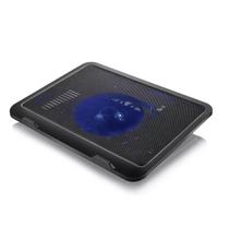 Base para notebook até 17", com cooler com LED azul, Preta, AC263 MULTILASER