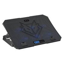 Base Para Notebook C3Tech 15,6 USB Com 6 Coolers LED Azul NBC70BK Base Para Notebook C3Tech 15,6 USB Com 6 Coolers LED Azul NBC70BK