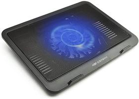 Base para Notebook C3TECH NBC-11BK 14",1 Cooler LED Azul, USB