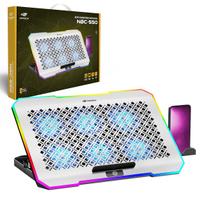 Base Para Notebook Gamer 17,3" 6 Coolers Led Rgb Sup Celular Base Para Notebook Gamer 17,3" 6 Coolers Led Rgb Sup Celular