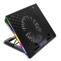 Base Para Notebook Gamer 17,3 Polegadas Preto Com Led Note
