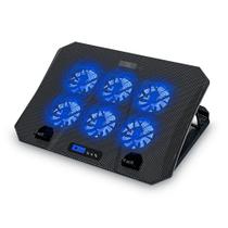 Base para Notebook Propmax High, Maxprint, Preto Com 6 Coole